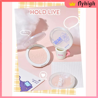 Flhi HOLD LIVE Honey Finishings แป้งฝุ่นควบคุมความมัน กันน้ํา ติดทนนาน สําหรับผู้เริ่มต้น งานปาร์ตี้ ที่บ้าน ร้านเสริมสวย