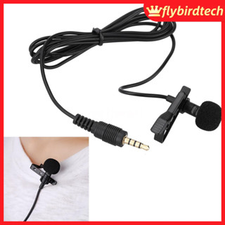 Mini Portable Clip-on Lapel Lavalier Hands-free 3.5mm Jack Condenser Wired Micro