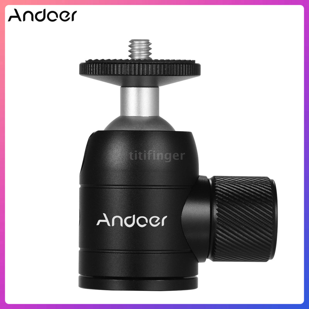 Andoer ขาตั้งกล้องหัวบอล หมุนได้ 360 องศา พร้อมไม้เซลฟี่กล้อง DSLR #7