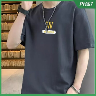 เสื้อยืดแขนสั้น คอกลม พิมพ์ลาย แฟชั่นฤดูร้อน สําหรับผู้ชาย ไซซ์ M-3XL 2023