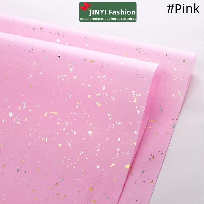 กระดาษห่อของขวัญ ลายดอกไม้ ประดับเลื่อม แบบหนา ขนาด 60x60 ซม. ต่อชิ้น สําหรับตกแต่งงานแต่งงาน งานวันเกิด - รูปที่ 5