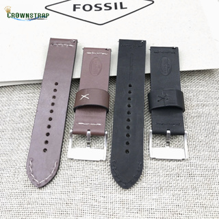 สายนาฬิกาข้อมือหนัง 24 มม. สําหรับ FOSSIL ME3082 ME3083 ME3080 ME3081 ME3134 tali jam kulit 24 มม.