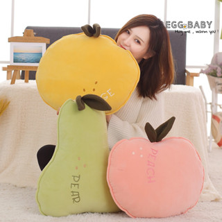 Muxi ผลไม้หมอน Plush ของเล่นการ์ตูนผลไม้หมอน Cushion Cushion ผ้าผลไม้หมอน Home Office การเรียนรู้ของขวัญสำหรับเด็กหญิงและเด็กวันเกิดของขวัญนุ่มและสบายวัสดุ