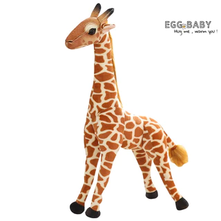 ตุ๊กตายีราฟของเล่นตุ๊กตายีราฟจำลองสวนสัตว์ของขวัญตุ๊กตายีราฟน่ารักของขวัญสำหรับเด็กผู้หญิงและเด็กของขวัญวันเกิดวัสดุนุ่มและสบาย