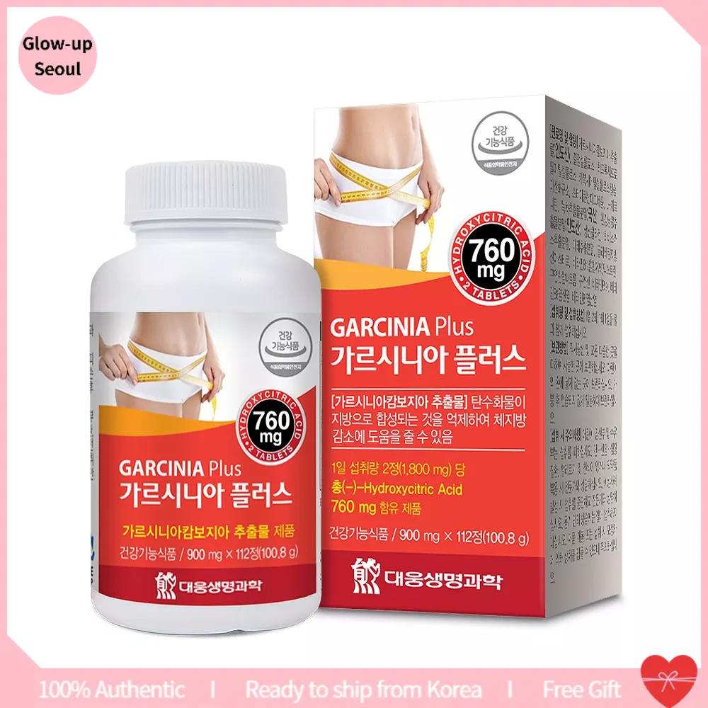Diet Pill Korea / Daewoong Life Science Garcinia Plus (112 โต๊ะ) / การเผาผลาญไขมัน / การจัดการน้ําหนัก