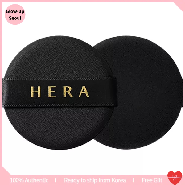 [Hera] Hera black cushion Zero-VITY Fit Puff (2ea) / Hera พัฟคุชชั่น สีดํา / พร้อมส่ง