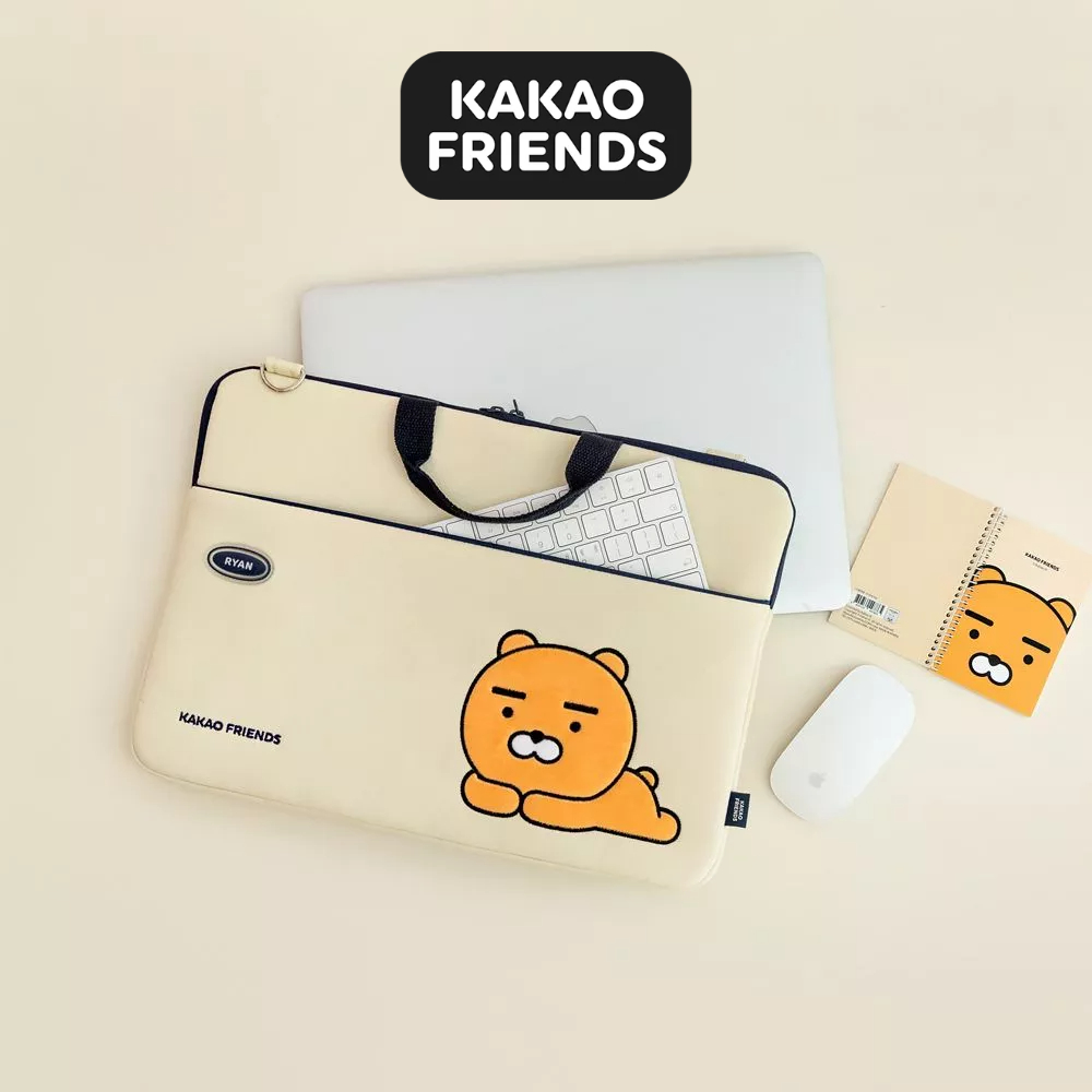 [Kakao Friends] กระเป๋าใส่แล็ปท็อป โน๊ตบุ๊ค (15 นิ้ว) RYAN APEACH [สินค้าจากเกาหลี] [ส่งจากเกาหลี]