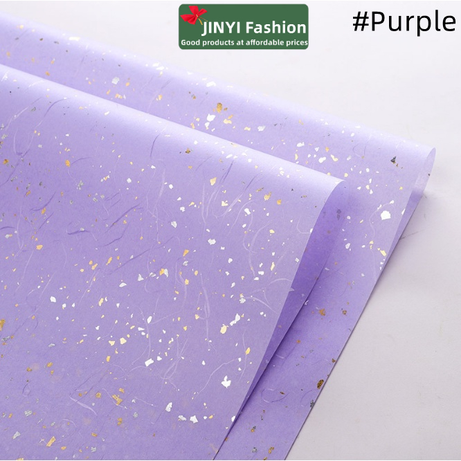 กระดาษห่อของขวัญ ลายดอกไม้ ประดับเลื่อม แบบหนา ขนาด 60x60 ซม. ต่อชิ้น สําหรับตกแต่งงานแต่งงาน งานวันเกิด - รูปที่ 7