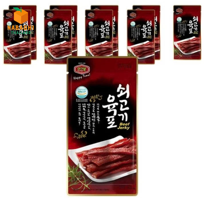 [murgerbon] Beef Jerky 20g x 10 ชิ้น จัดส่งจากเกาหลี