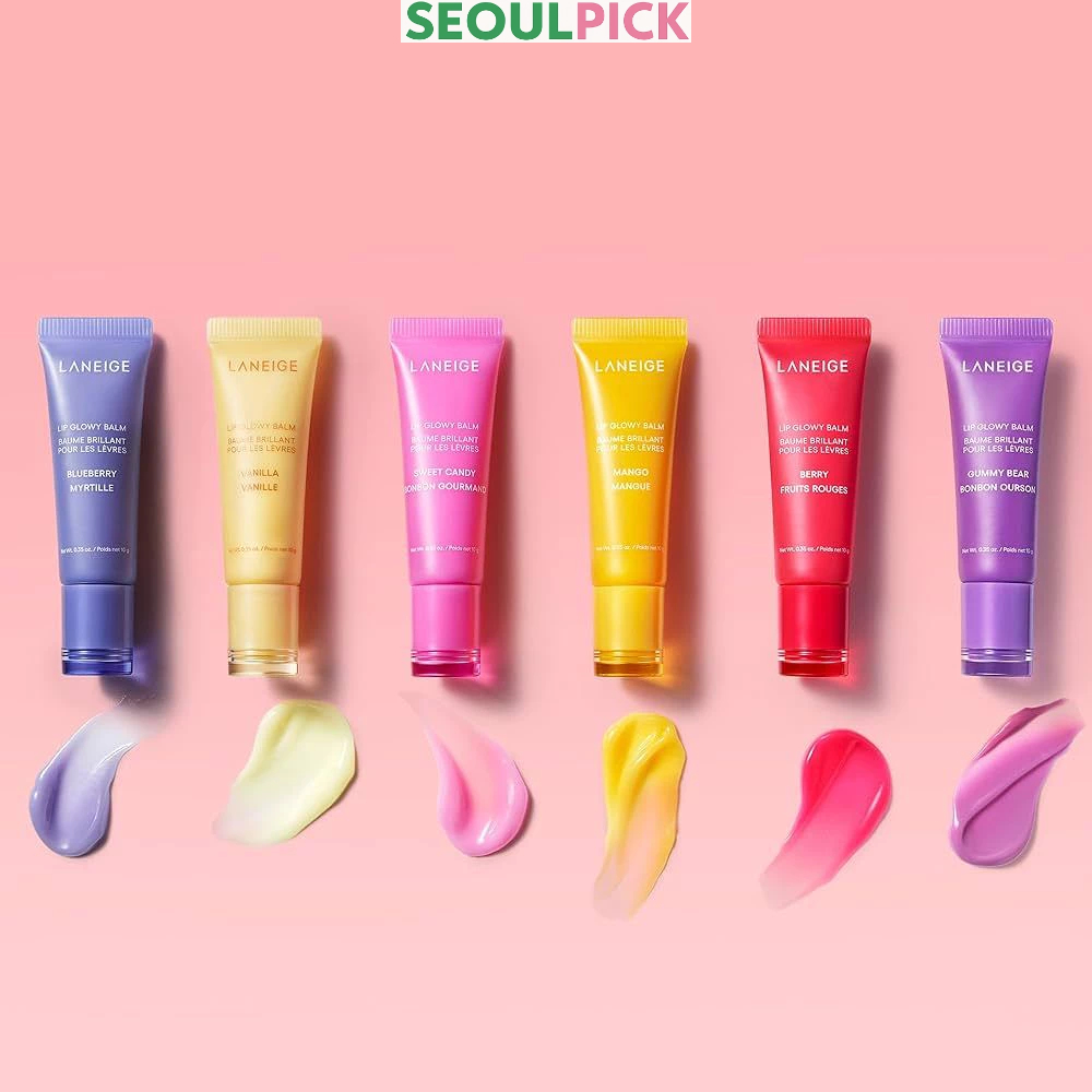 [LANEIGE] Lip Glowy Balm 10g (6 สี)