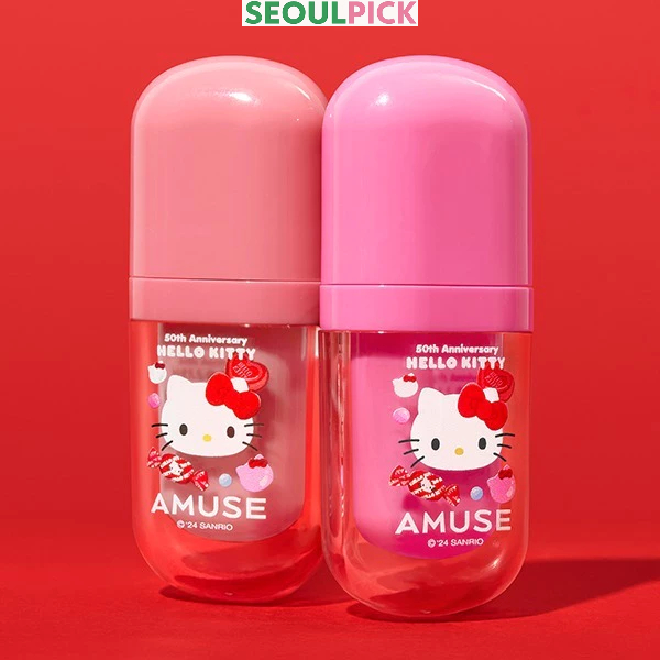 [AMUSE] [Hello Kitty Edition] Lip Series(Be Tint/Jel-Fit Tint/Dew Balm/Lip Fuller