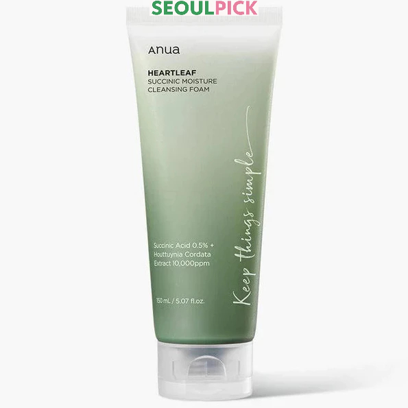 [Anua ] Heartleaf Succinic Moisture Cleansing Foam 150ml