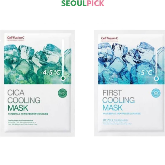[Cell Fusion C] Cica Cooling Mask 5P/ First Cooling Mask 5P