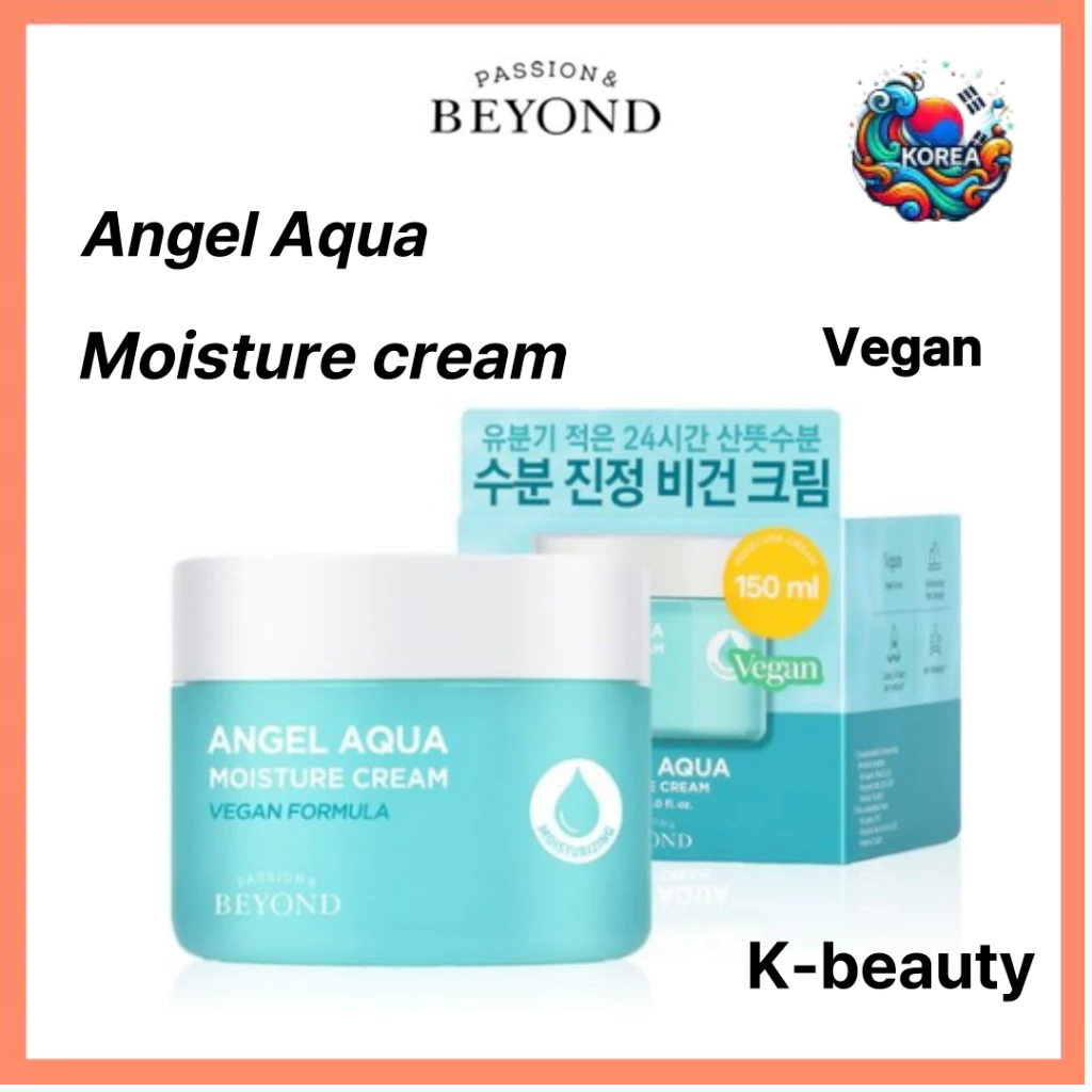 PASSION&BEYOND Angel Aqua Moisture Cream 150ml - เจลหล่อลื่นเนื้อบางเบา / Vegan K-Beauty