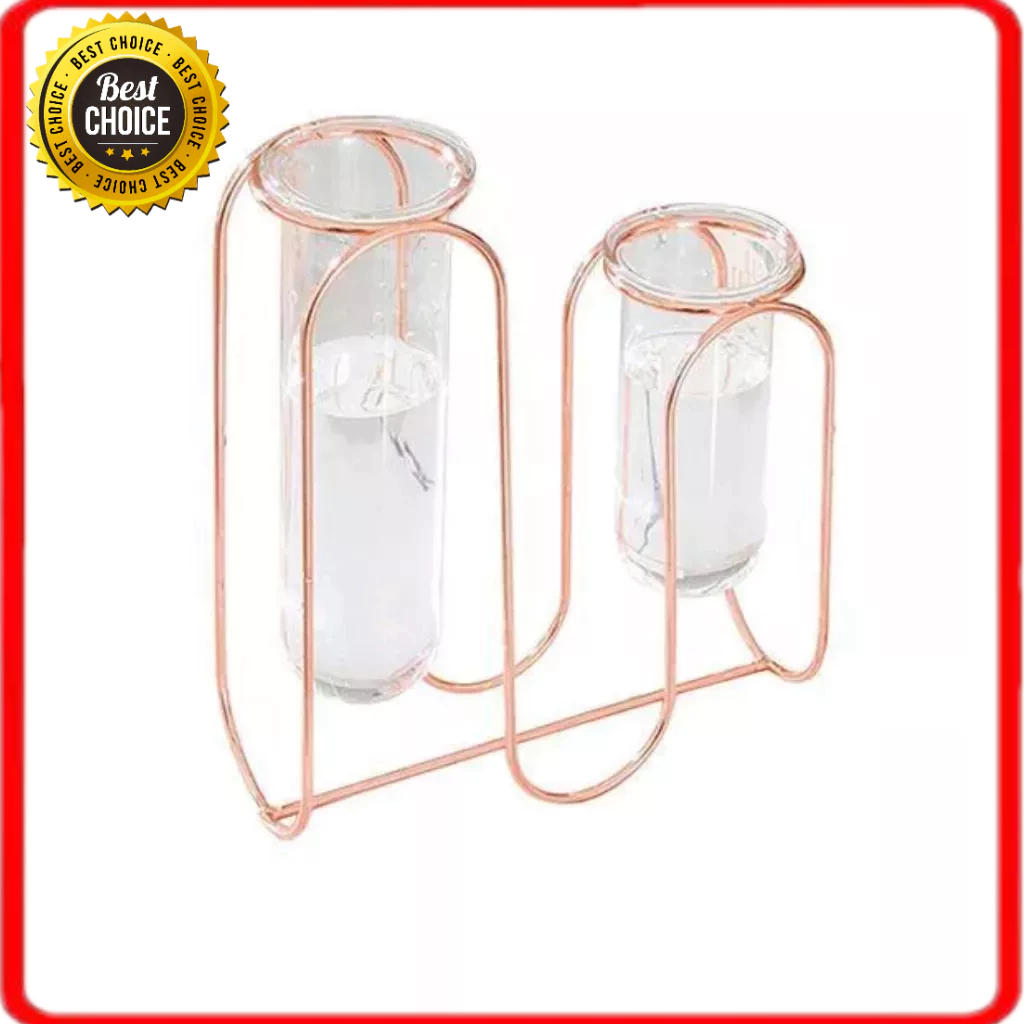 แก้ว Hydroponic Florets แจกันแก้วขนาดเล็กแจกันพืชแก้วคอนเทนเนอร์หลอดทดลองสําหรับพืช Hydroponic หลอดท