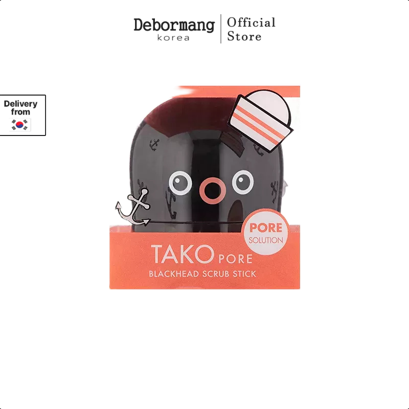 TONYMOLY Tako Pore Black Head Scrub Stick