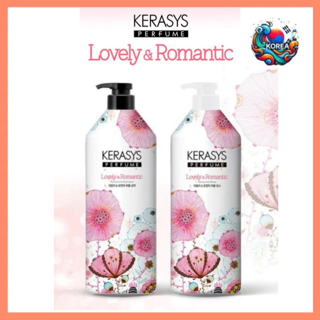 Kerasys Lovely&Romantic Perfume Shampoo & Rinse 980ml - แนะนําให้ทําผมสุดหรู