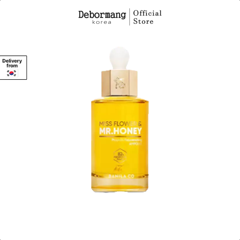 [BANILA CO] Miss Flower & Mr.Honey Propolis แอมพูลฟื้นฟูผิว ขนาด 50 มล.