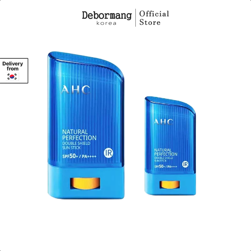 Ahc Natural Perfection Double Shield Masters Air Rich Sun Stick - สีฟ้า 22g/14g