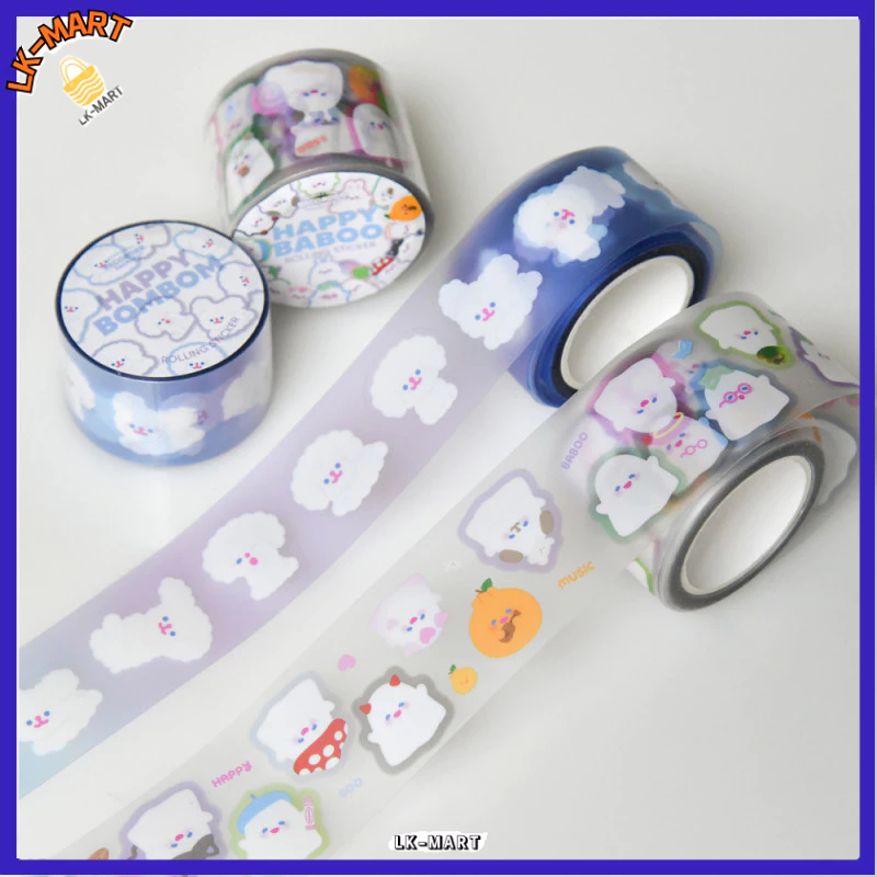 [Olive Young] Recorder Factory Rolling Sticker 2 แบบ