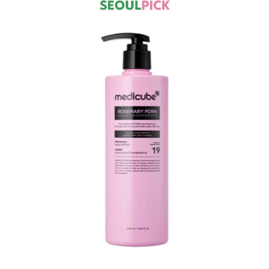 [Medicube] Rosemary PDRN Cooling Thickening Shampoo 400ml/Conditioner 250ml/Scalp Serum 20ml