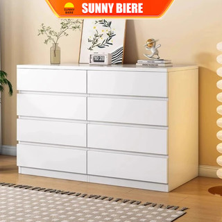 SNB 3/4/5 Layer Solid Wood Drawer Storage Tall Chest chest drawer chest of drawer cabinet storage bedroom Cupboard