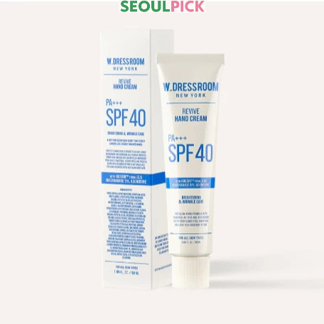 [W.DRESSROOM] Revive Hand Cream SPF40 PA+++ 50ml