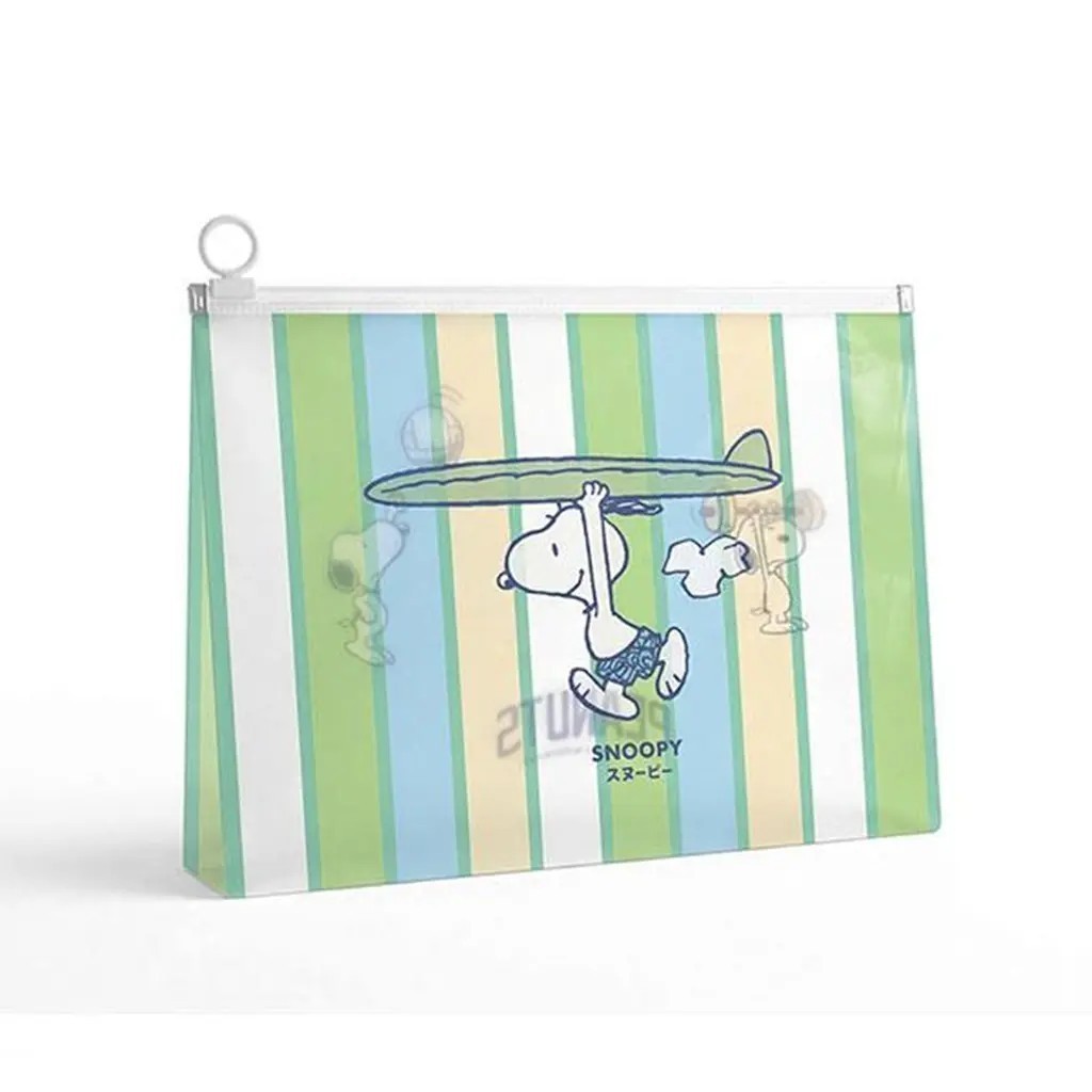 (SE-ED สามเสน ) PN4-แฟ้มซองซิป A4 : PEANUTS-4E A4 Zipper File Folder (PN4E-A4-ZPF-33PP-PK) W33xH25xS