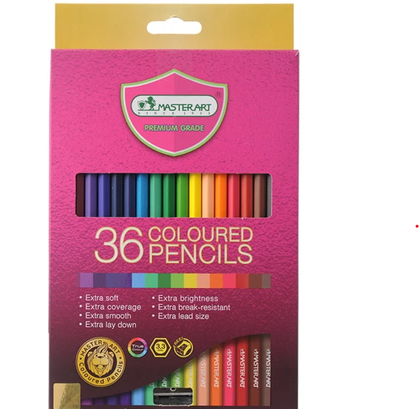 (SE-ED พระราม 2 ) สีไม้มาสเตอร์อาร์ต 36 สี