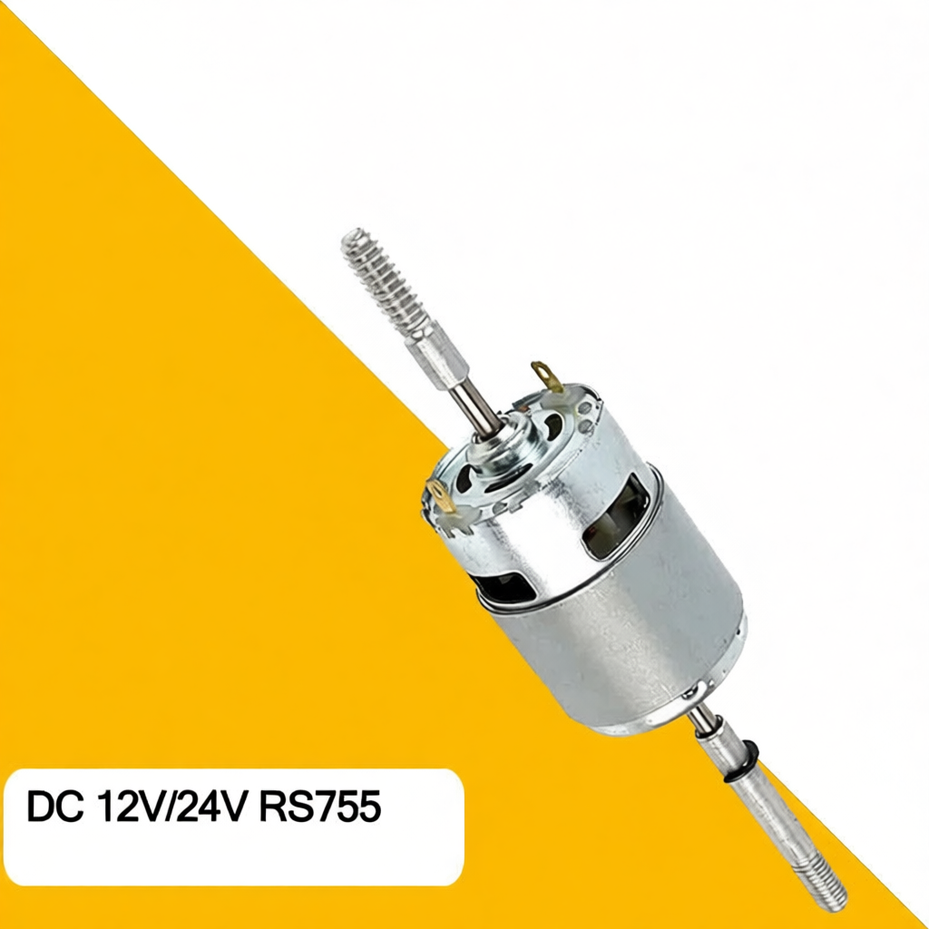 มอเตอร์เปลี่ยนพัดลม RS755 12V