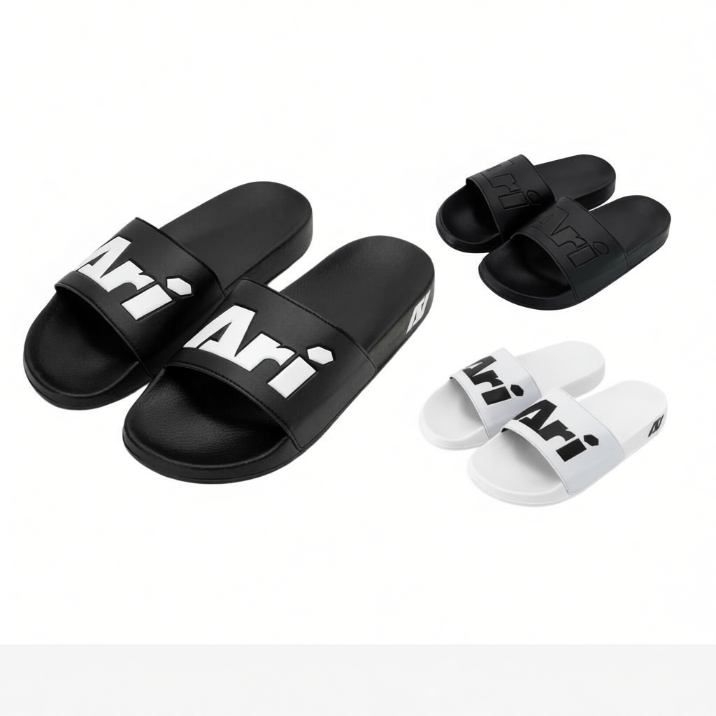 รองเท้าแตะ ARI รุ่น Ari สีพื้น (ไม่มีลายพิมพ์) – ตรวจสอบขนาดก่อนสั่งซื้อ