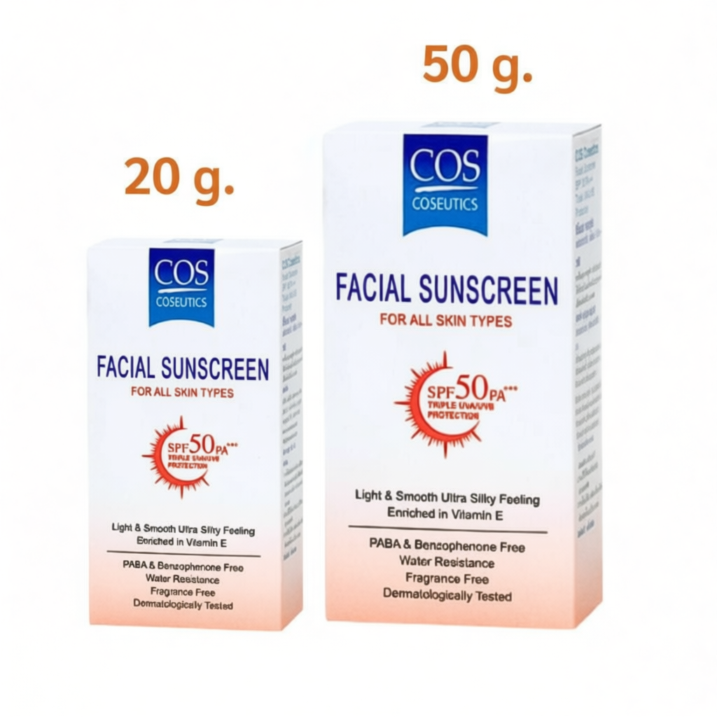 COS Coseutics Facial Sunscreen SPF 50 PA+++  20 g