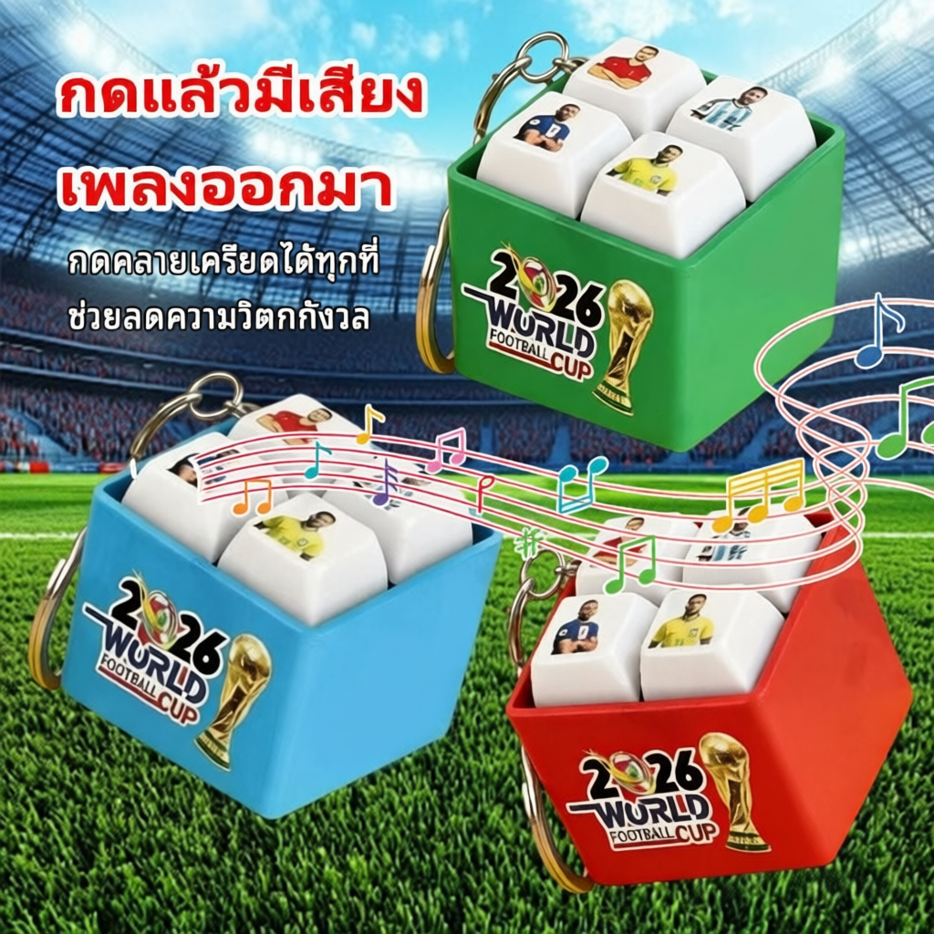 พวงกุญแจเสียง Tung Tung Tung Sahur