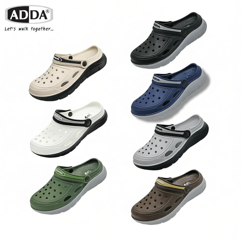 ADDAรองเท้าแตะแบบสวม ชาย รุ่น 5TD88 (เบอร์ 7-10)