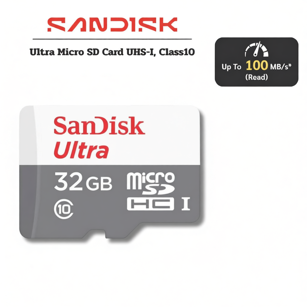 SANDISK Micro SDcard Ultra ความจุหลากหลาย