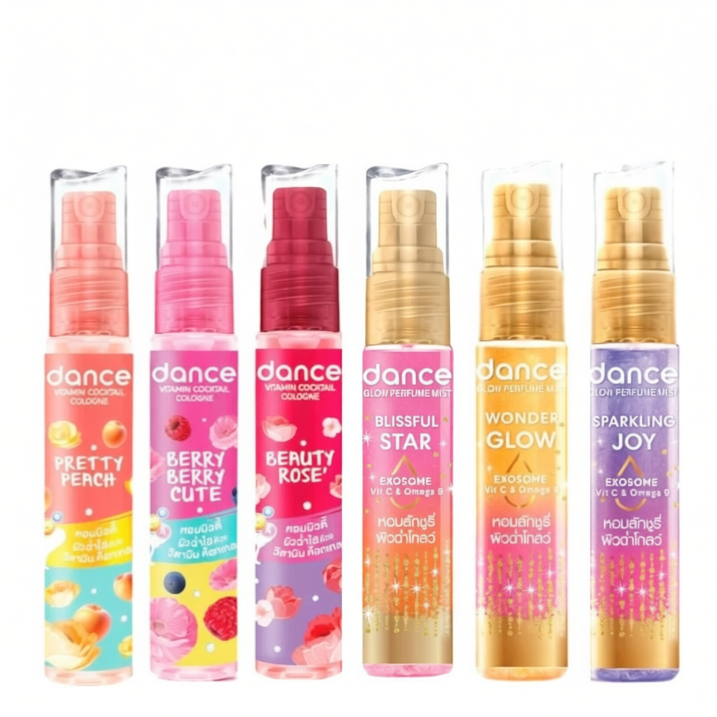ขวดเล็ก Dance Perfurme Glow / Cologne Vitamin 18 มล./20 มล.