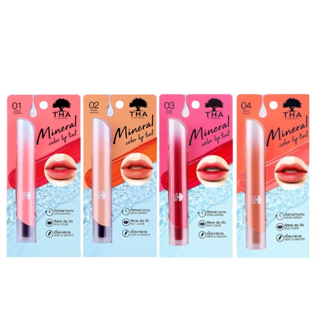 THA Mineral Color Lip Tint 1.9 กรัม ลิปน้องฉัตร