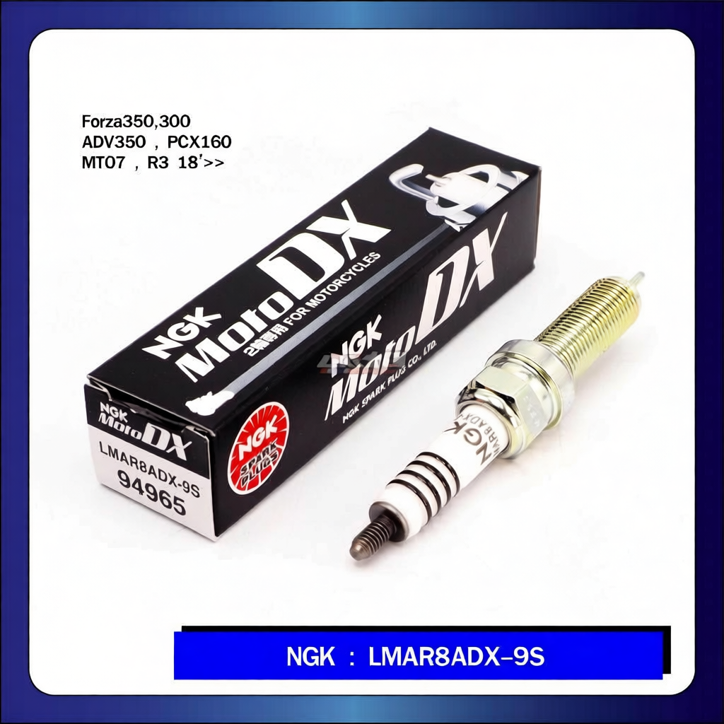 NGK MotoDX LMAR8ADX-9S หัวเทียน