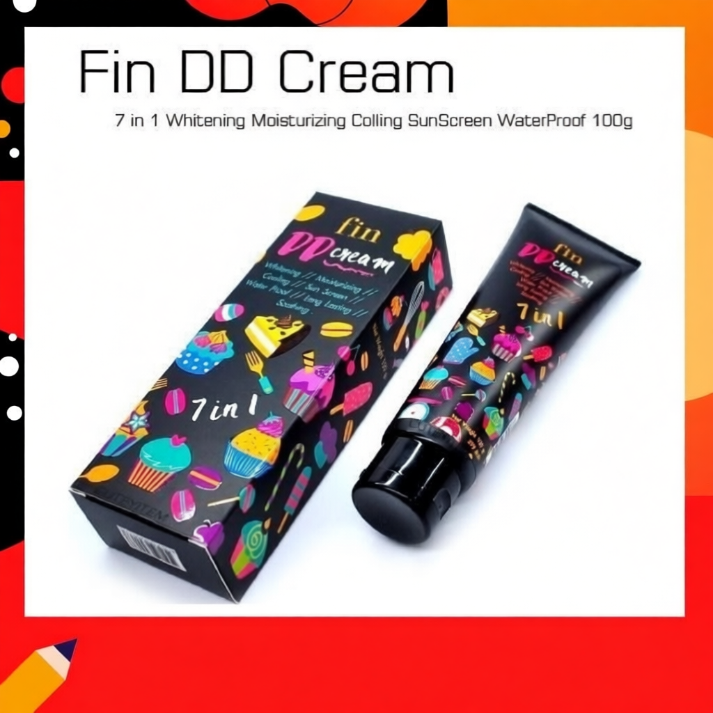 Fin DD Cream 7 in 1 ฟิน ดีดี เกลี่ยง่าย ไม่ติดขน ไม่ติดเสื้อผ้า