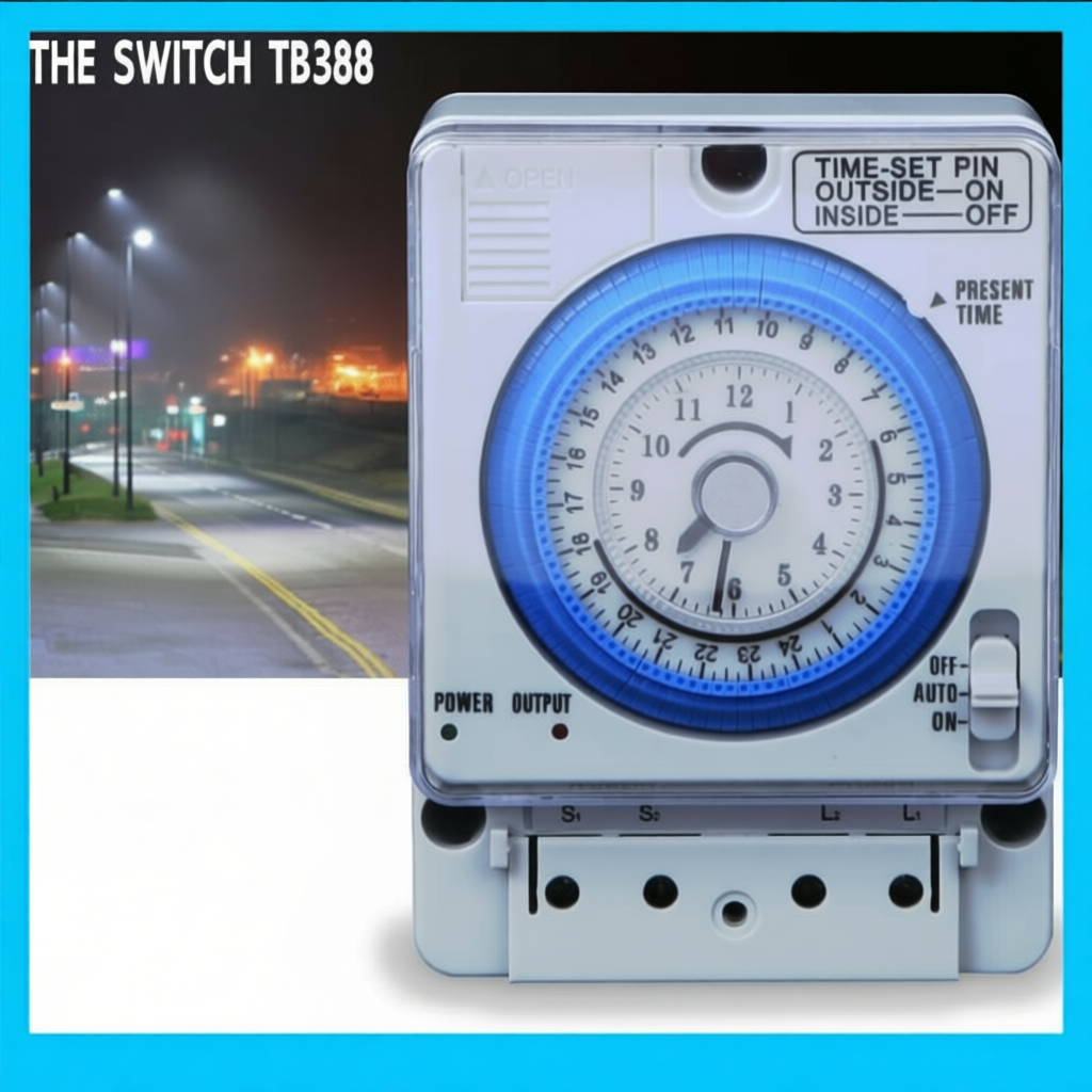 Digital Timer Switch พร้อมแบตเตอรี่สำรอง รุ่น TB388 / KG316T -ll