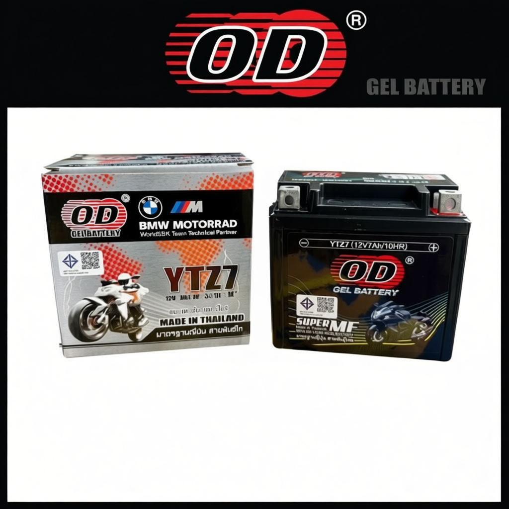 YTZ7 แบตเตอรี่ OD (YTZ6V, FTZ7S, JTZ7)