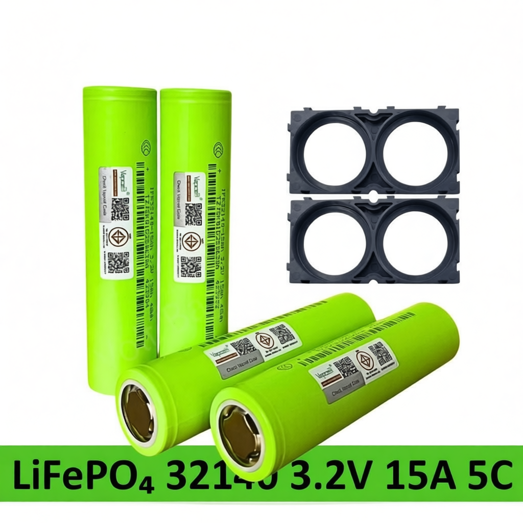 แบตเตอรี่ 32140  LifePO4 32140FS 3.2V 15Ah จ่ายกระแสสูง 5C ของใหม่แท้ 100% ความจุเต็ม