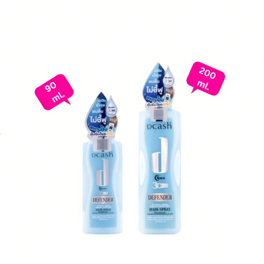 Dcash Defender 3D Extra ShineKeratin MoistureHair Spray