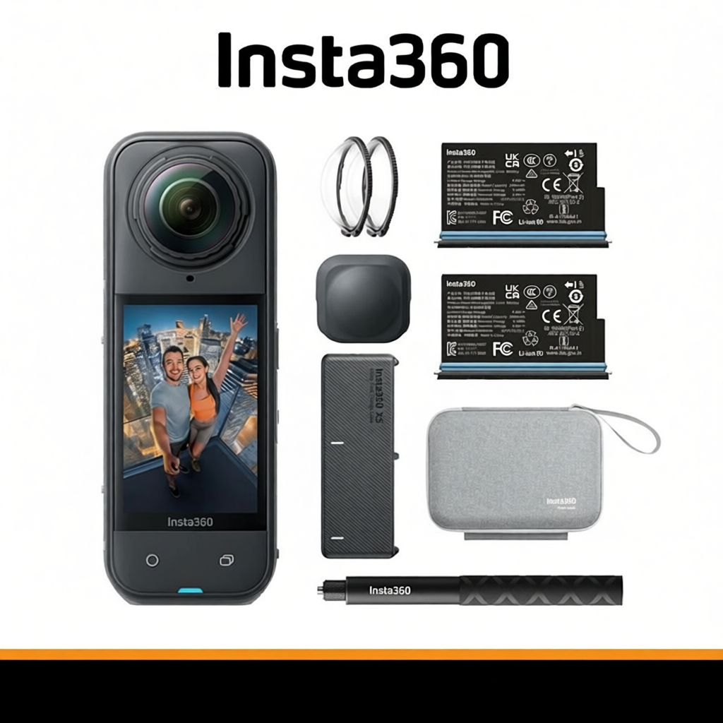 Insta360 X5 Essentials bundle Action Camera