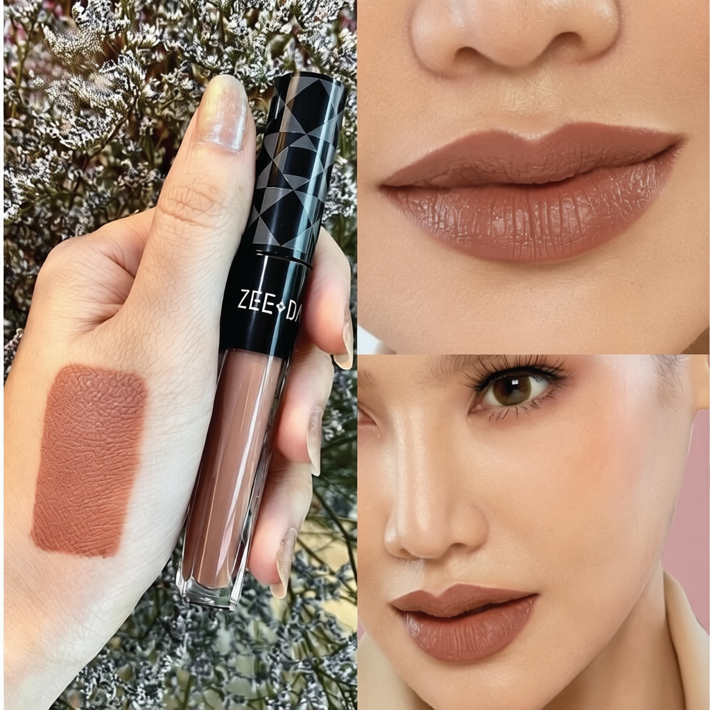 ZEEDA SILKY COAT LIP MATTE ลิปกันน้ำ ไม่ติด mask