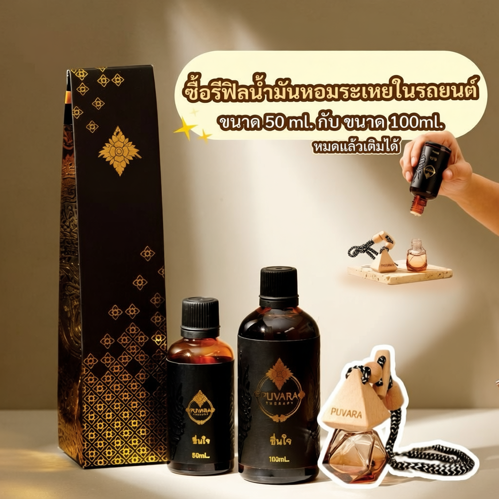 Refill puvara aroma for car