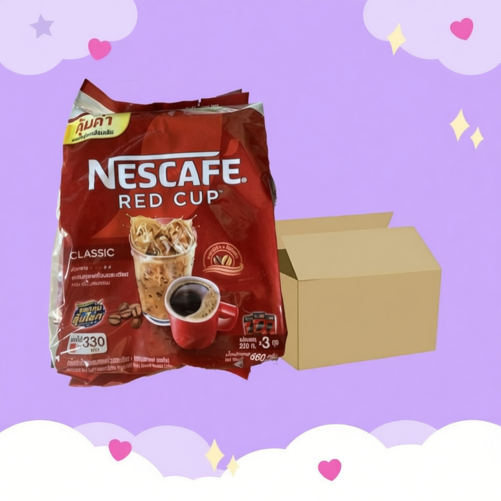 [ยกลัง]เนสกาแฟ เรดคัพ กาแฟสำเร็จรูป ขนาด 660 กรัม