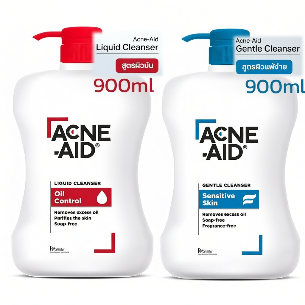 Acne-aid liquid cleanser / gentle cleanser 900 ml.