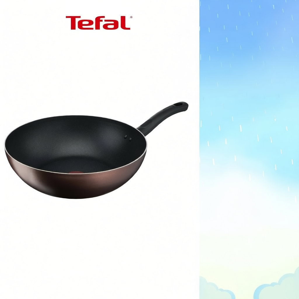 TEFAL กระทะก้นลึก  ขนาด 28 ซม. ใช้ได้กับเตาทุกประเภท รุ่น G1431995