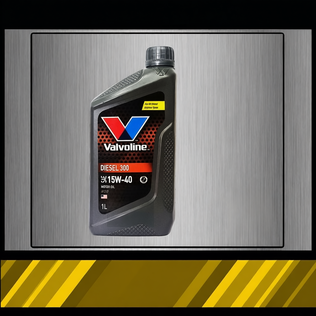 ขนาด 1 ลิตร น้ำมันเครื่องยนต์ดีเซล SAE 15W-40 Valvoline